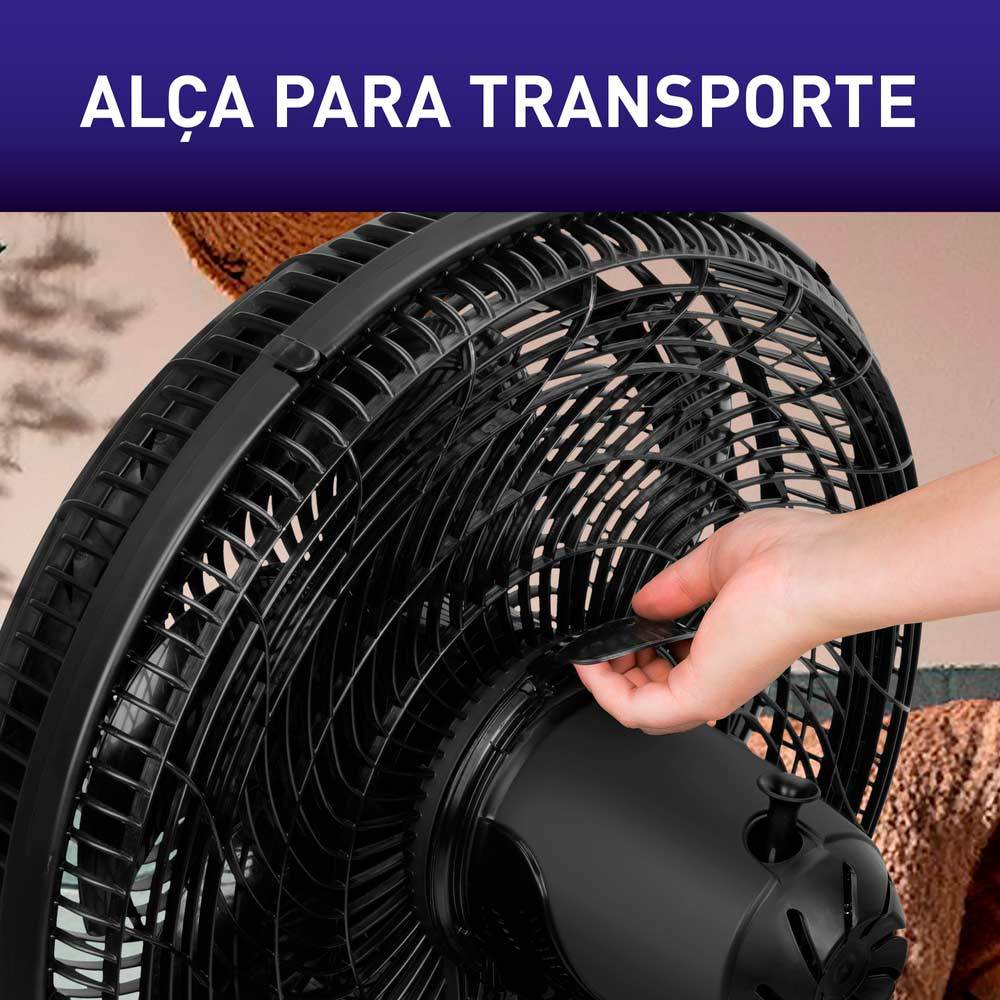 Ventilador de Mesa 2 em 1 40cm Arno X-TREME 6, 6 PÁS 140W 127V VE60