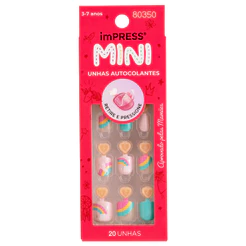 Unha Postiça imPress Mini Infantil Dreamland - Kiss New York