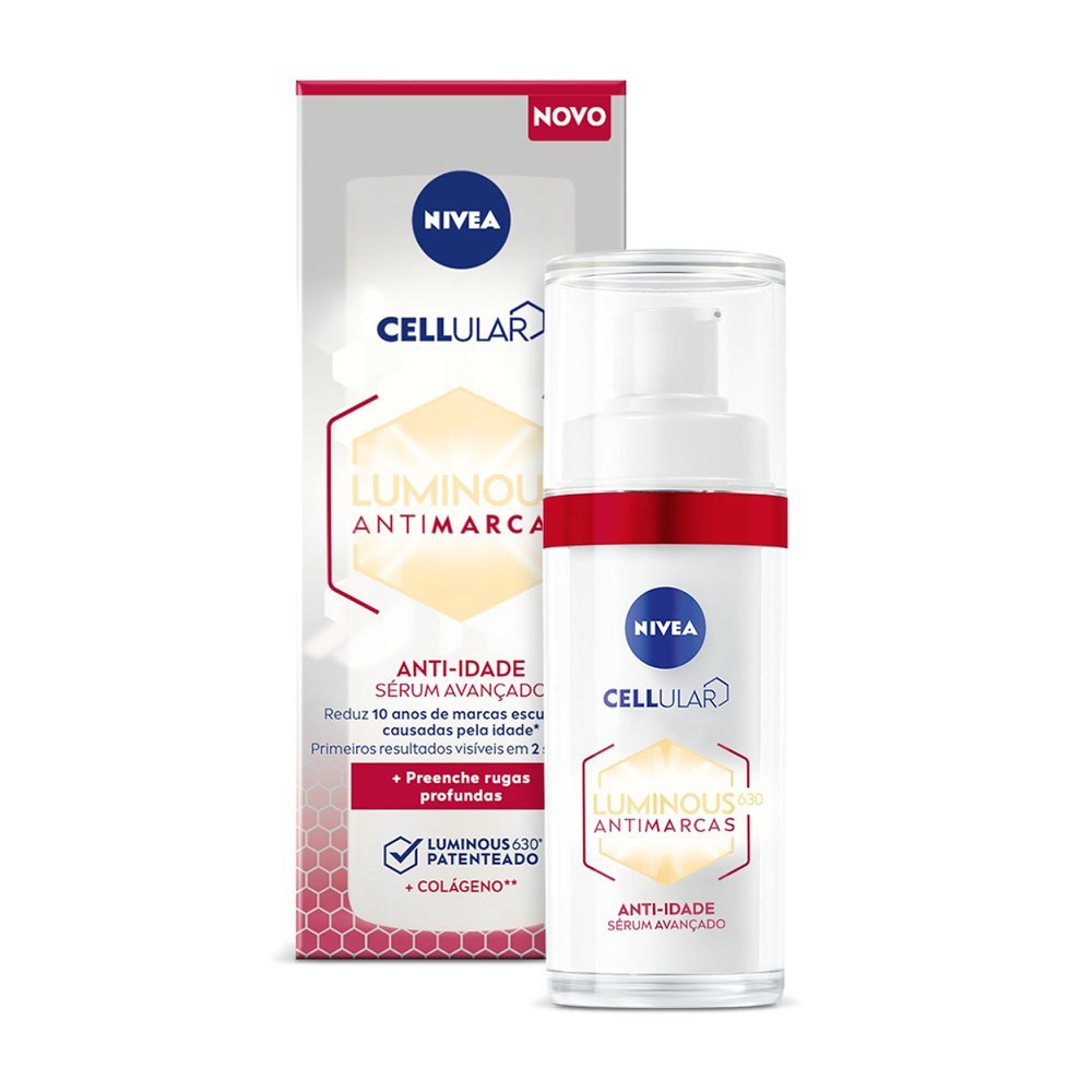 Sérum Nivea Cellular Luminous 630° Antimarcas Anti-Idade 30ml