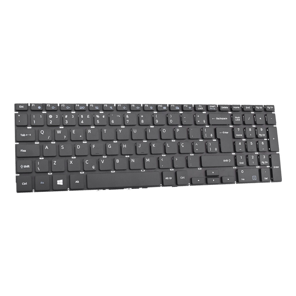 Teclado Para Samsung Np350xaa Pn Nsk-ms2sn Preto Abnt2 em Oferta na Shopee