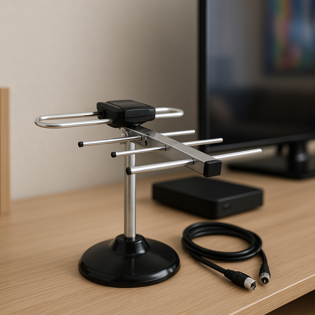 Antena Digital Interna Externa Para TV Com Cabo 5M Garantia Nota fiscal HDTV