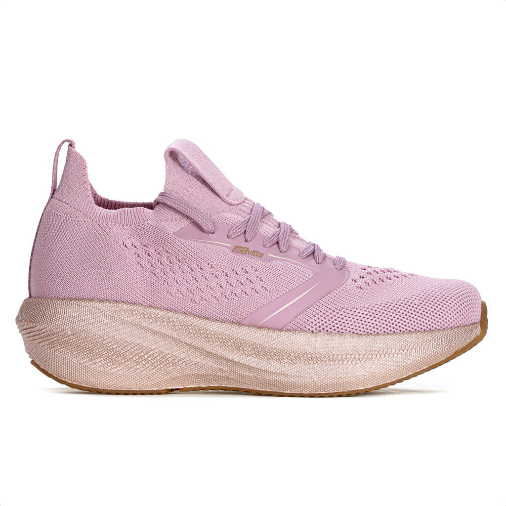Tênis Actvitta Gaspea Knit Energy Rosa - Feminino