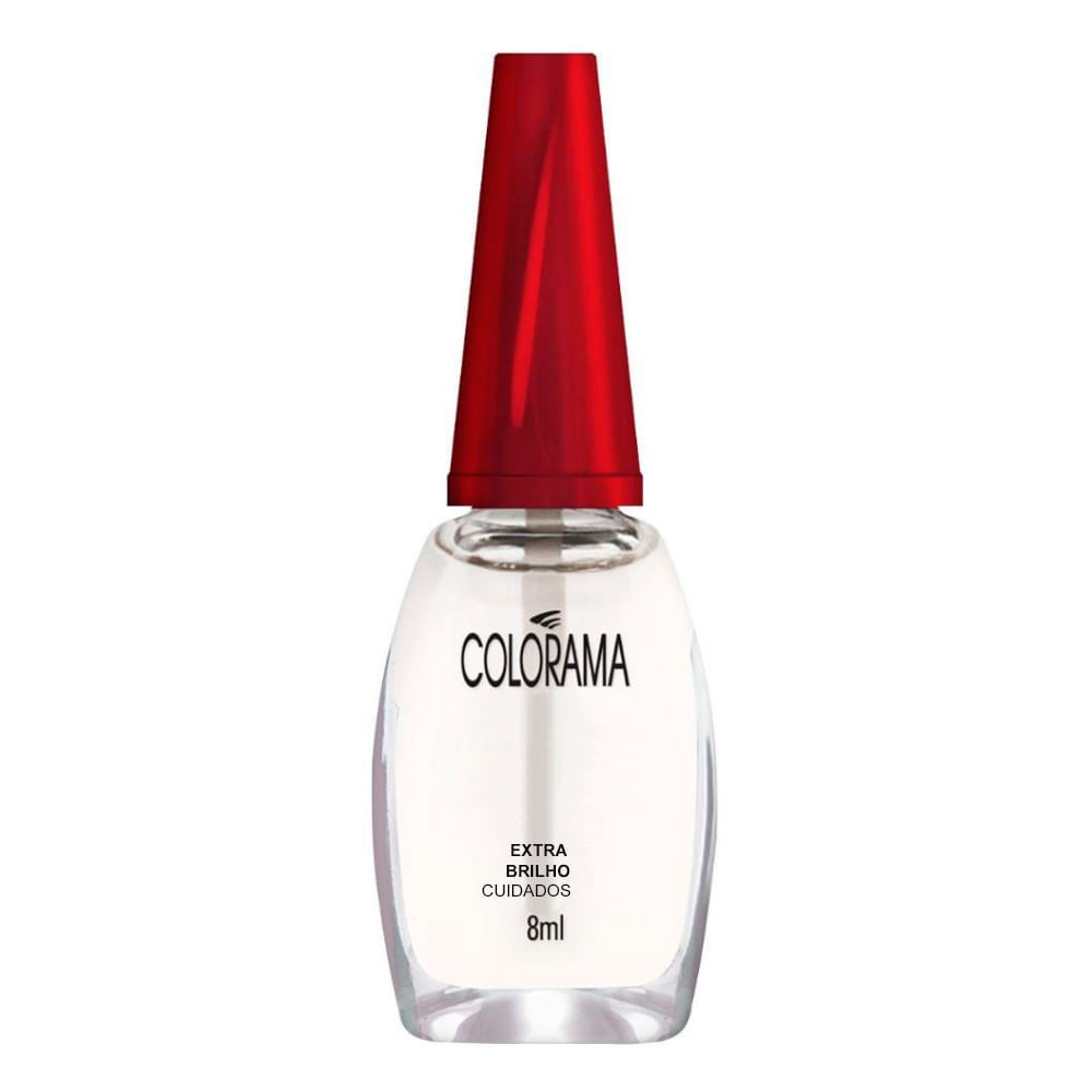 Esmalte Colorama Cuidados Extra Brilho com 8ml em Oferta na Shopee