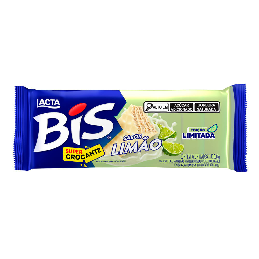 Bis Lacta Limão 100,8g em Oferta na Shopee