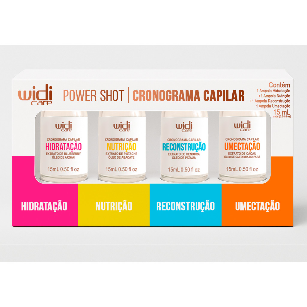 POWER SHOT CRONOGRAMA CAPILAR - WD - 60 ML