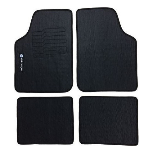 kit Conjunto Tapete Borracha Vw Golf Bora Polo Fox Jetta Santana