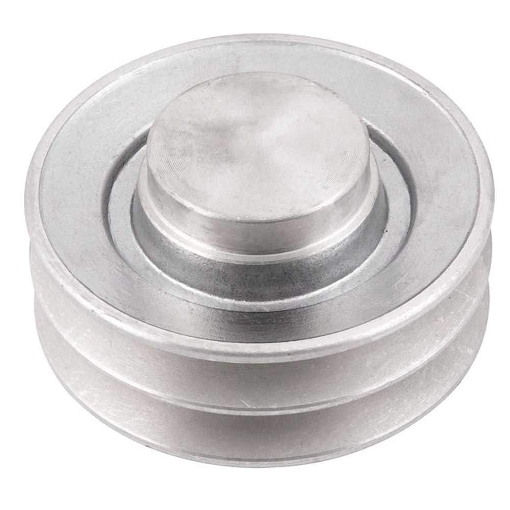 Polia Dupla de Alumínio 170mm com 2 Canais Perfil B Vonder em Oferta na Shopee