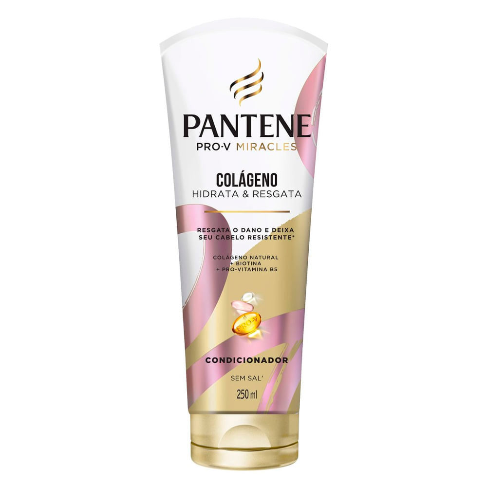 Condicionador Pantene Colágeno 250ml em Oferta na Shopee