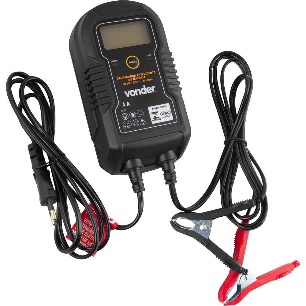 Carregador inteligente de Bateria CIB110 Vonder
