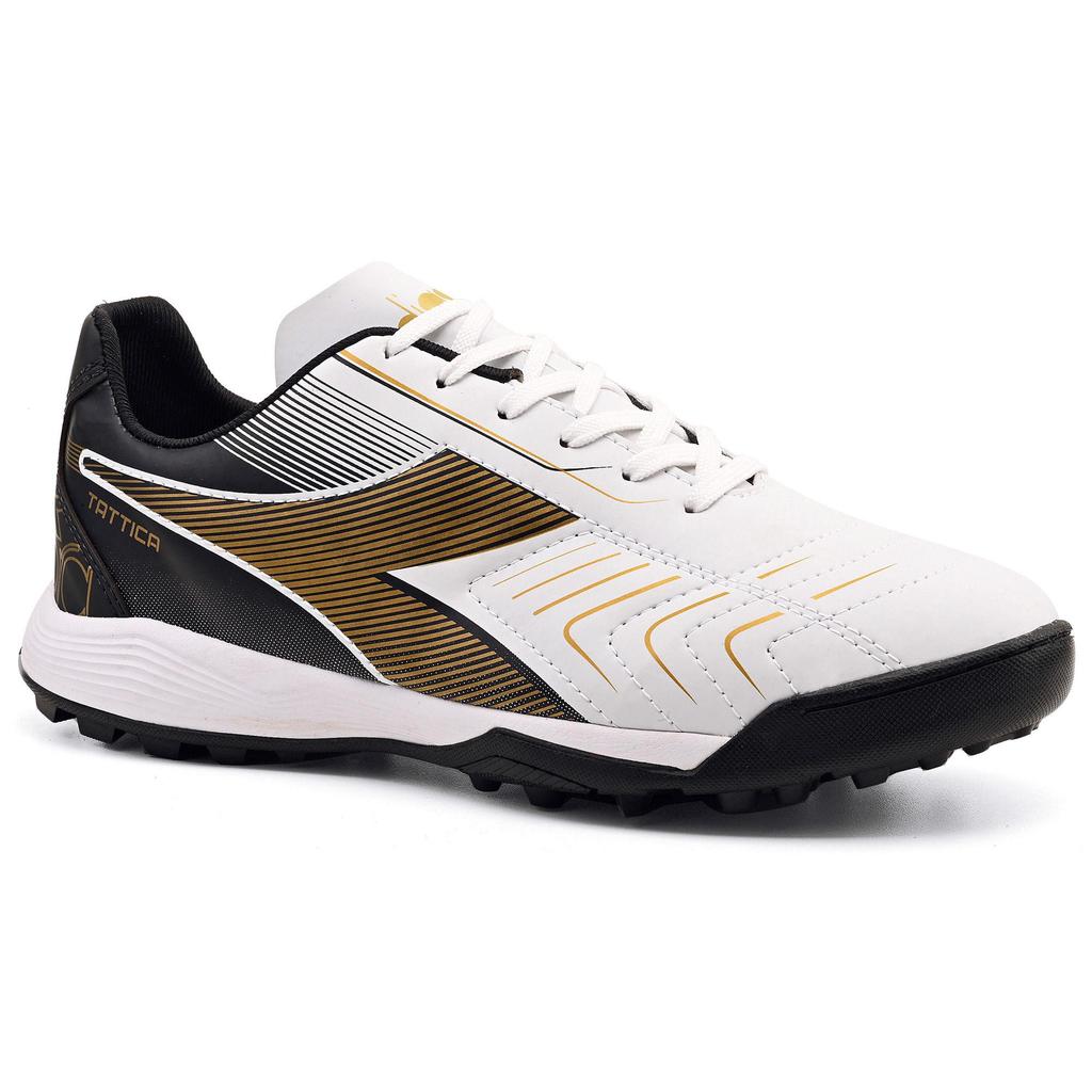 Chuteira Unissex Diadora Tattica Elite Society Branco e  Preto em Oferta na Shopee