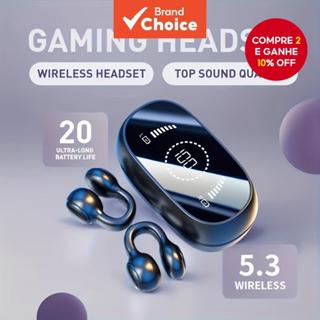 SPRISE Fones De Ouvido Esporte Condução Óssea Com Cancelamento Ruído Microfone Embutido Treino Sem Fio Display Digital em Oferta na Shopee