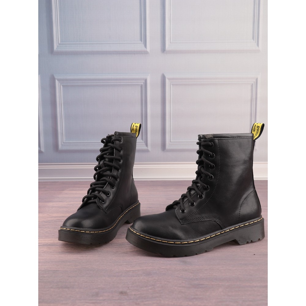 36-37 tamanho dedo do pé redondo plataforma impermeável de salto médio sapatos femininos britânicos botas femininas curt