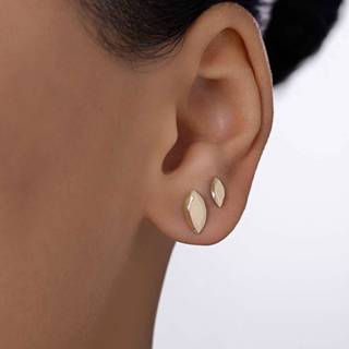 Kit Brincos Rommanel Losango Geometricos Ouro 18k 527550 em Oferta na Shopee