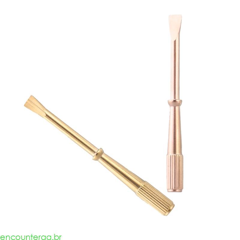 Encountera 2 Unidades Chave Fenda Pequena Adequada Para Pulseira, Bolso Pulseiras