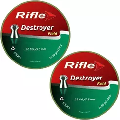 2x Chumbinho 5.5mm Carabina Rifle Destroyer 125un 16.66gr