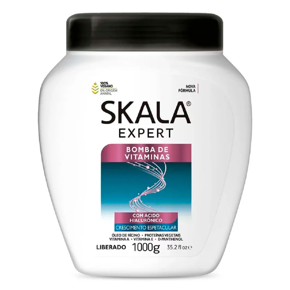 Creme de Tratamento Skala Bomba de Vitaminas 1Kg em Oferta na Shopee