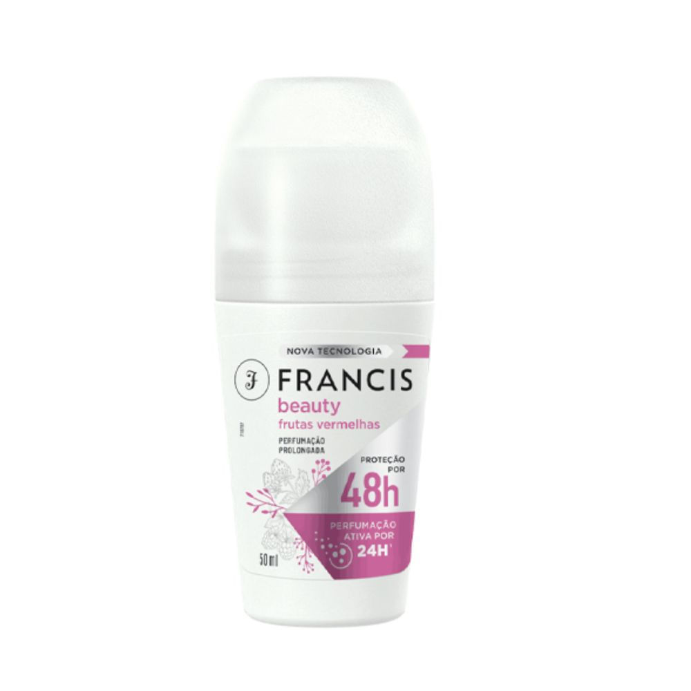 Desodorante Francis Beauty Frutas Vermelhas 48h 50ml em Oferta na Shopee