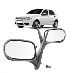 Retrovisor Palio 2004 A 2011 Com Controle 4 Portas