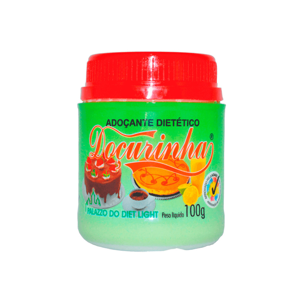 Adoçante Dietético em Pó - Doçurinha Pote 100g - Palazzo em Oferta na Shopee