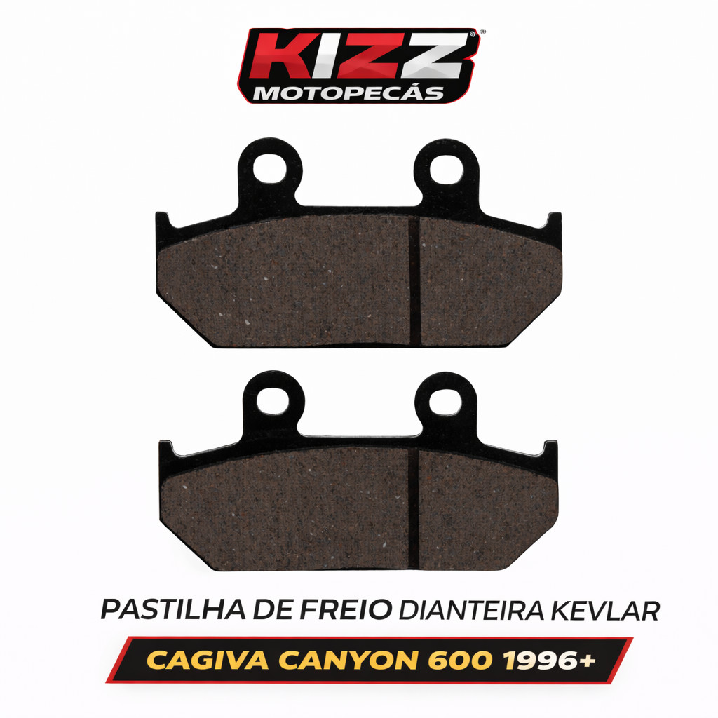 Pastilha de Freio Dianteira Kevlar Cagiva Canyon 600 1996+