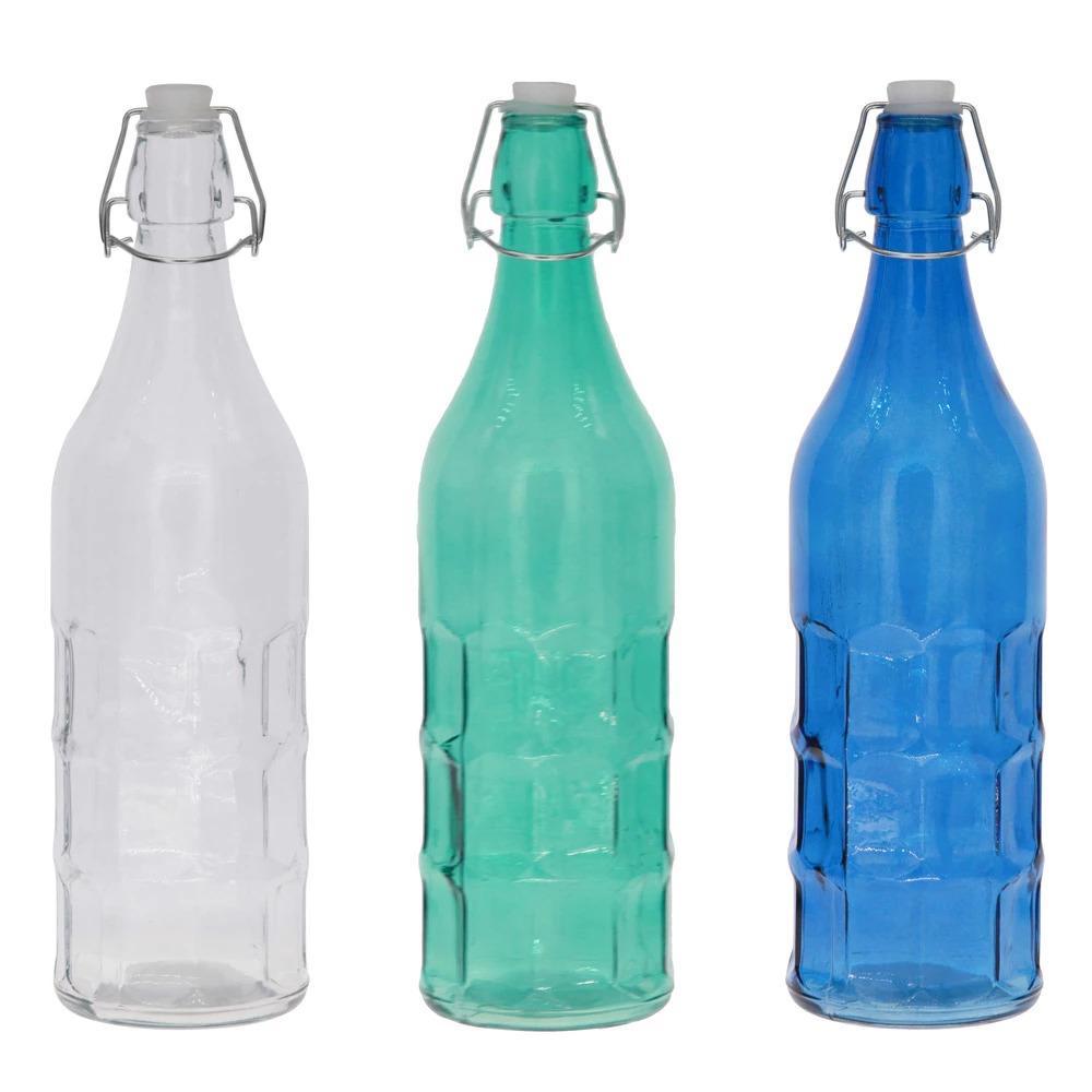 Garrafa de Vidro 1L Veneza Cazza Sortida em Oferta na Shopee