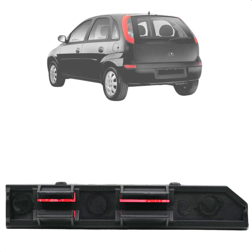 Suporte Guia Parachoque Corsa Hatch 2002 03 04 05 06 07 08 A 2012 Traseiro