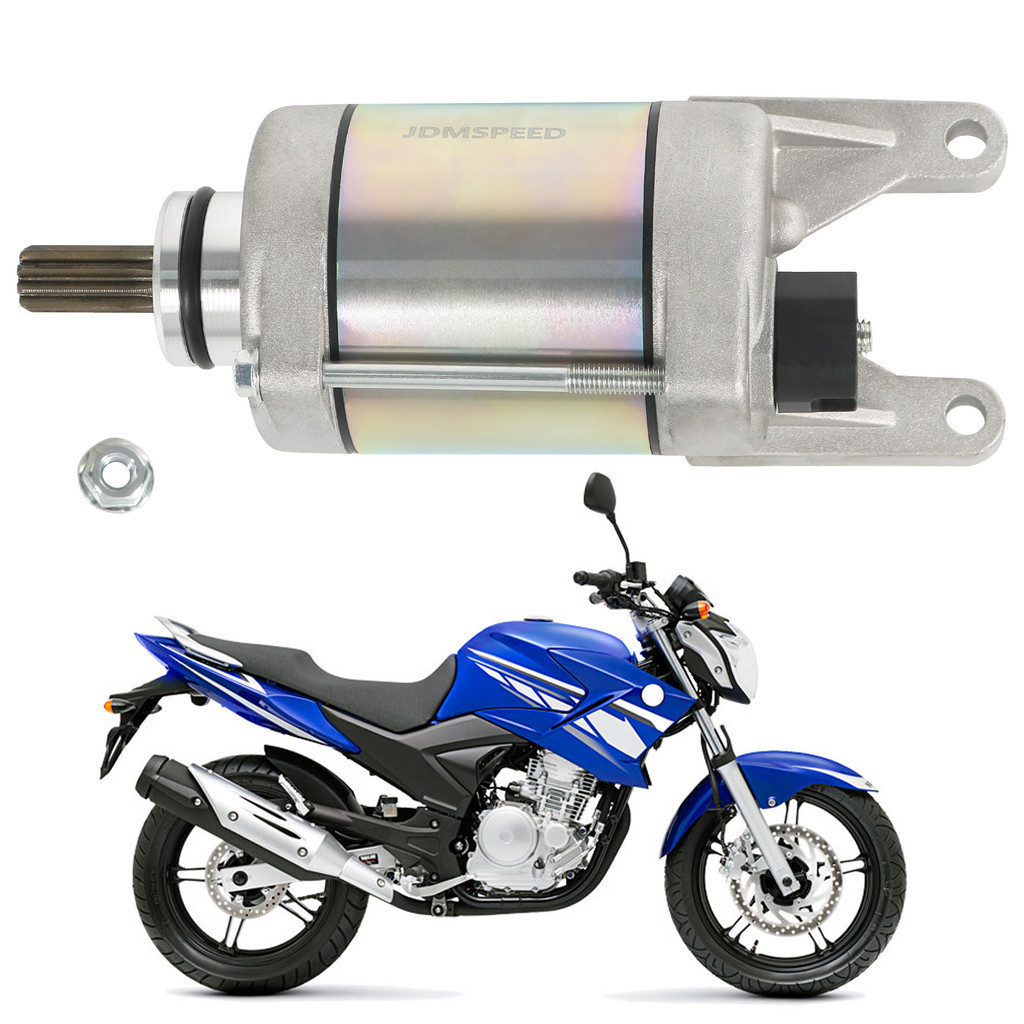 Motor de Arranque Partida Fazer 250 XTZ Lander 2012 a 2015 Tenere 2013