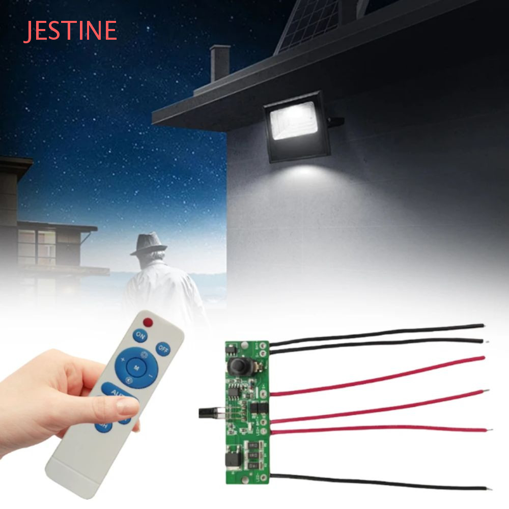 Luz De Rua Solar JESTINE , Painel De Controle Remoto Do , Placa De Circuito Da Driver