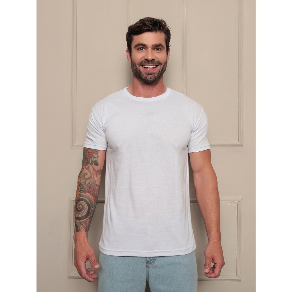Camiseta peruano 30.1 Básica Original Camiseta Masculina Marca 100% Algodão PERUANA modelo 2026