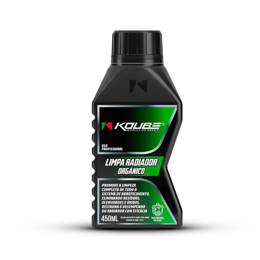 Limpa Radiadores Orgânico - Koube - 500ML Remove Sujeira Incrustações Sistema Arrefecimento