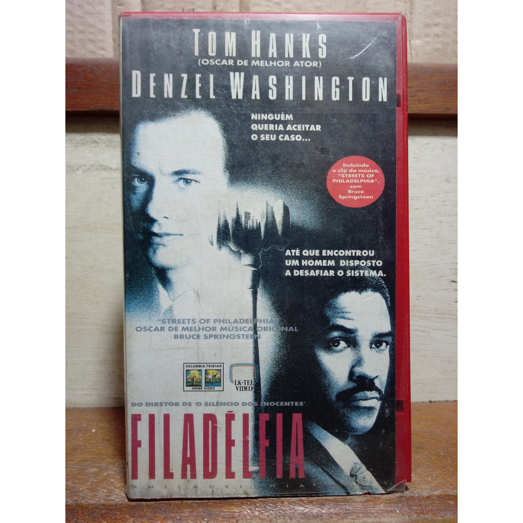 Vhs Filadélfia - Tom Hanks - Denzel Washington