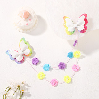 1 Pçs Colorido Glitter Arcos Borboleta Borla Grampos De Cabelo Flores Pérolas Bonito Acessórios Para O Crianças Menina F em Oferta na Shopee