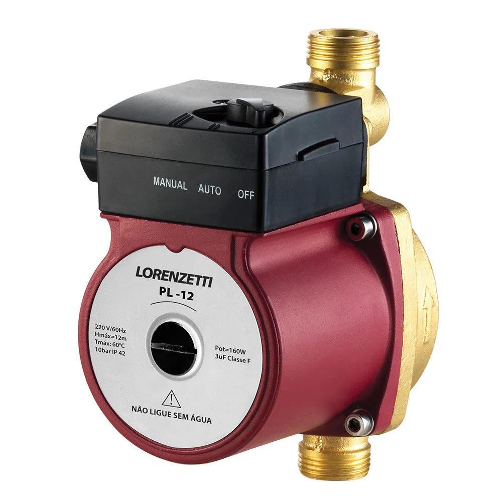 Pressurizador de Água Pl12 com Fluxostato - Lorenzetti
