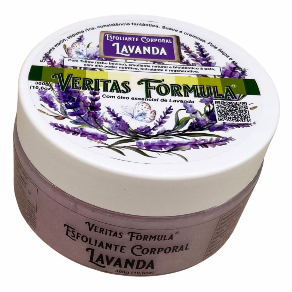 Esfoliante Corporal Natural Veritas Formula LAVANDA – 300g