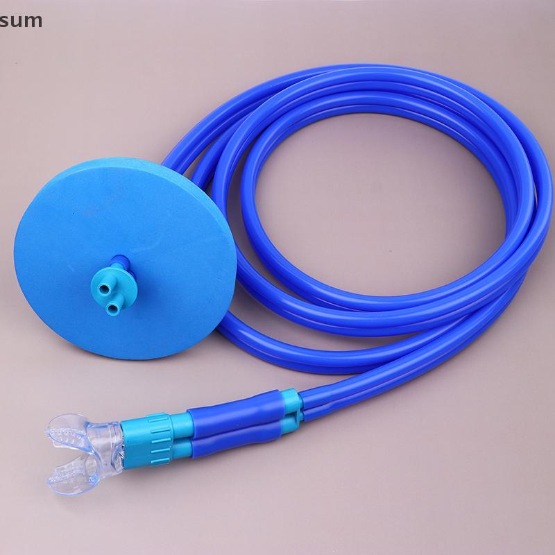 [sum] 1 Pc Respirador Totalmente Seco 3 Metros Equipamento De Mergulho Tubo Respiratório Fato Para Homens E Mulheres Adu
