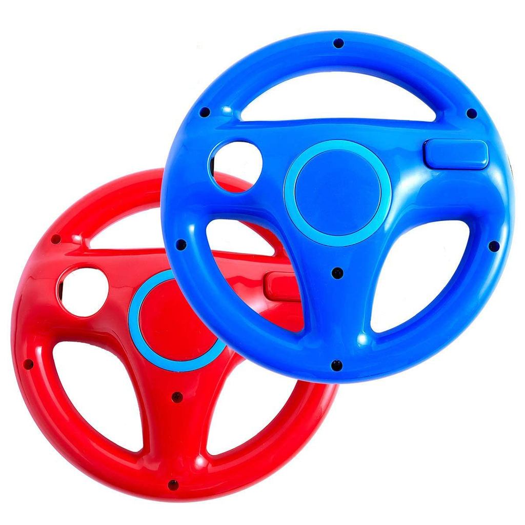 Volante DOYO 2 Pack para Controle Wii, Volante de Corrida Compatível com Mario Kart, Volante para Controle Remoto Ninten