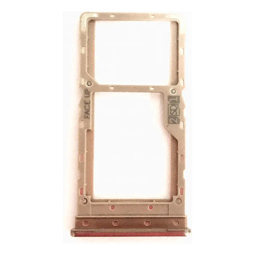 Bandeja Gaveta Chip Slot Sim Card Compatível Moto G8 Power Dourado