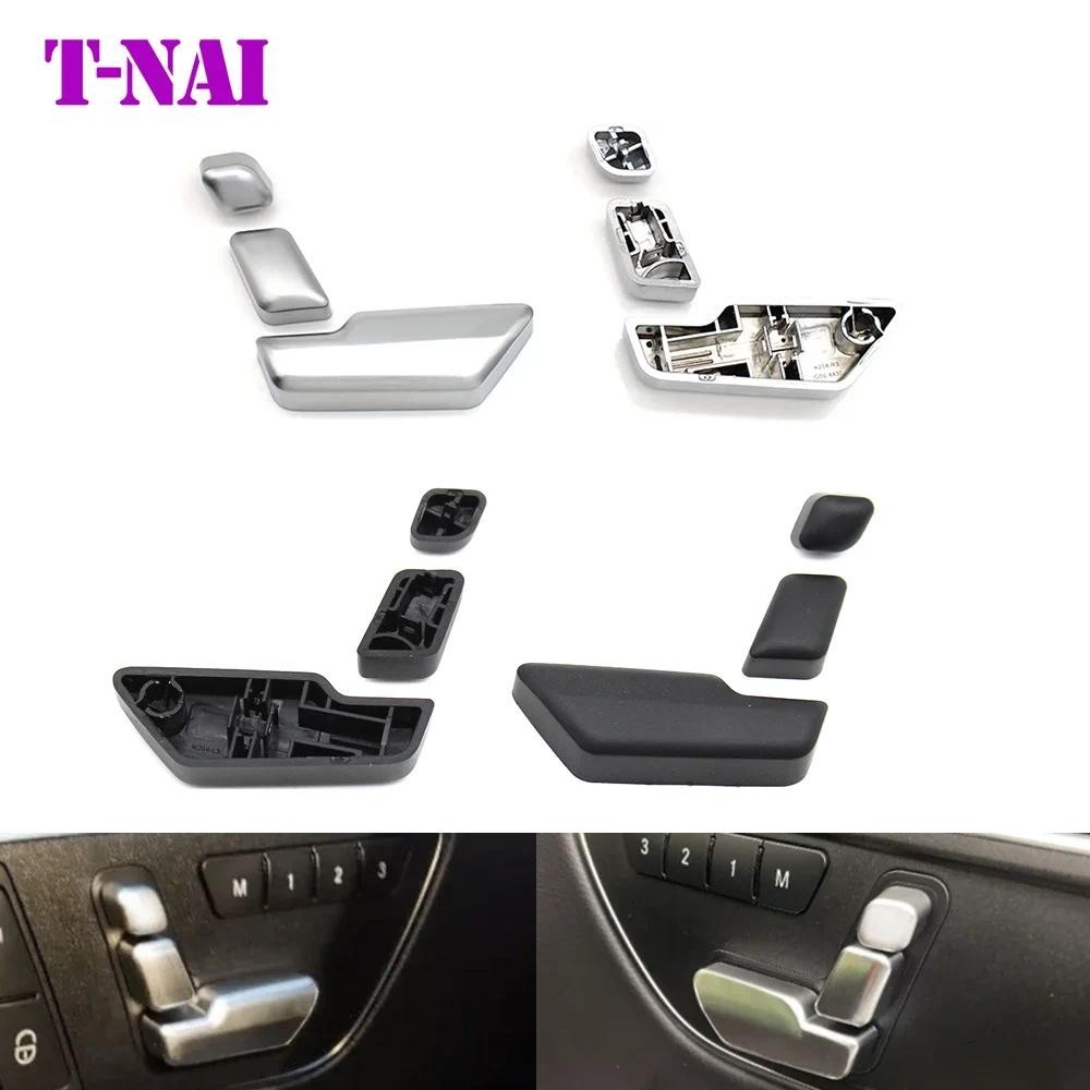 Assento Dianteiro Do Carro Encosto De Cabeça Interruptor Botão Capa Substituição Para Benz Ce GLK ML GL Classe W204 X204