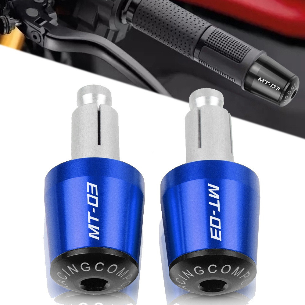 Para Yamaha MT-03 MT03 2014-2020 Motocicleta 7/8 & quot ; Punhos De Mão Do Guidão 22MM Da Barra Extremidade