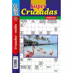 Livro Coquetel | Super Cruzadas Diretas 31 | Nível médio
