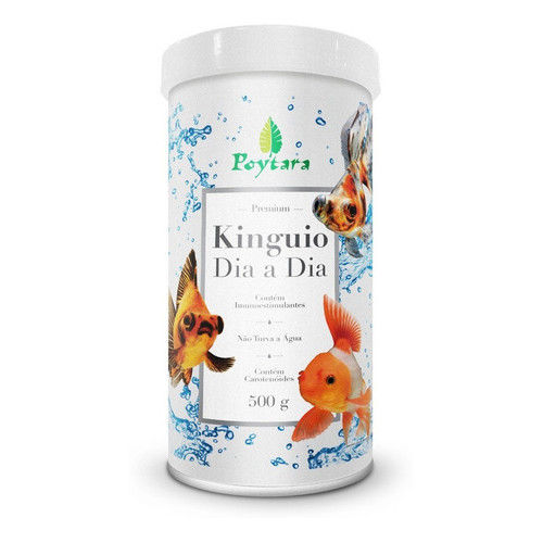 Ração Poytara Kinguio Dia A Dia 500g
