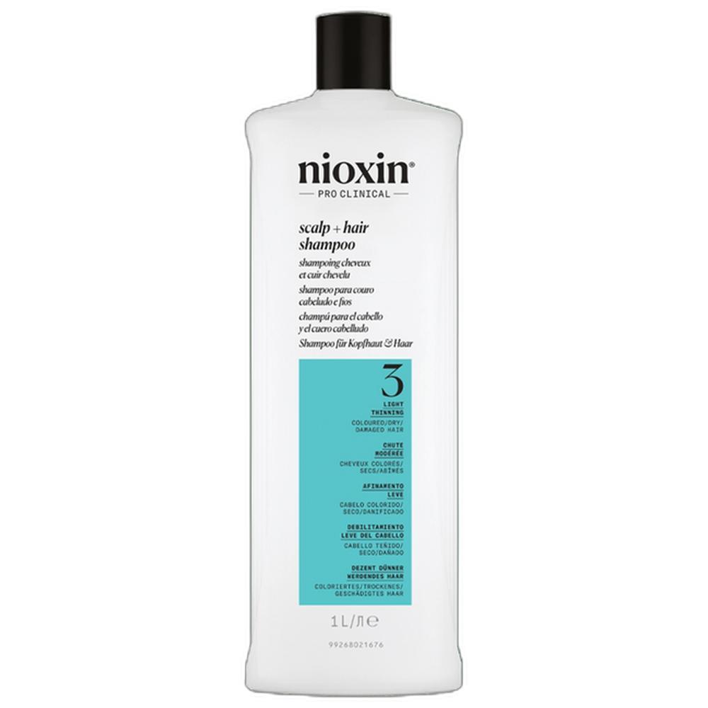 Nioxin Volume Thinning Sistema 3 - Shampoo 1L