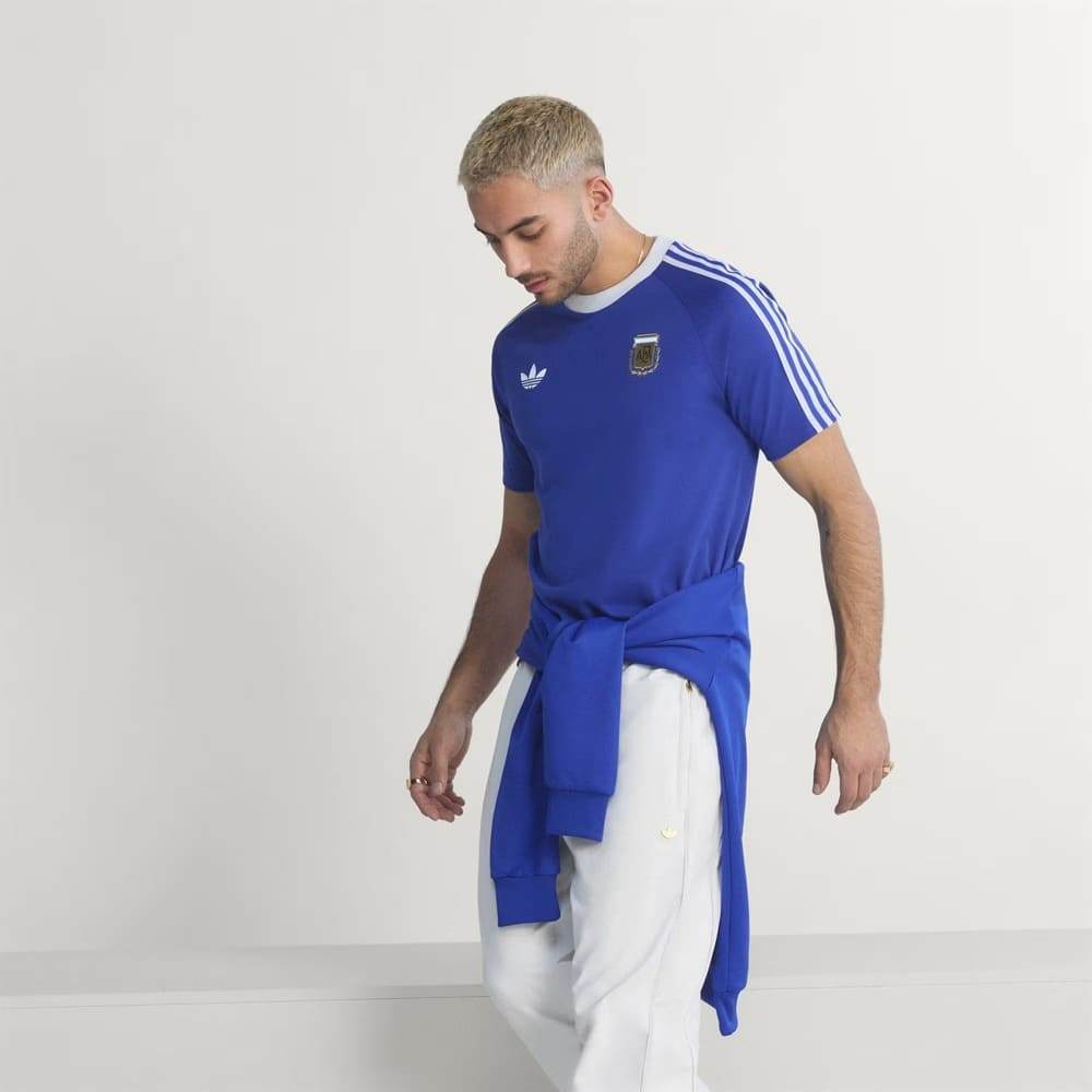 Camisa Argentina Adidas Originals 2026 Azul Oficial + NF