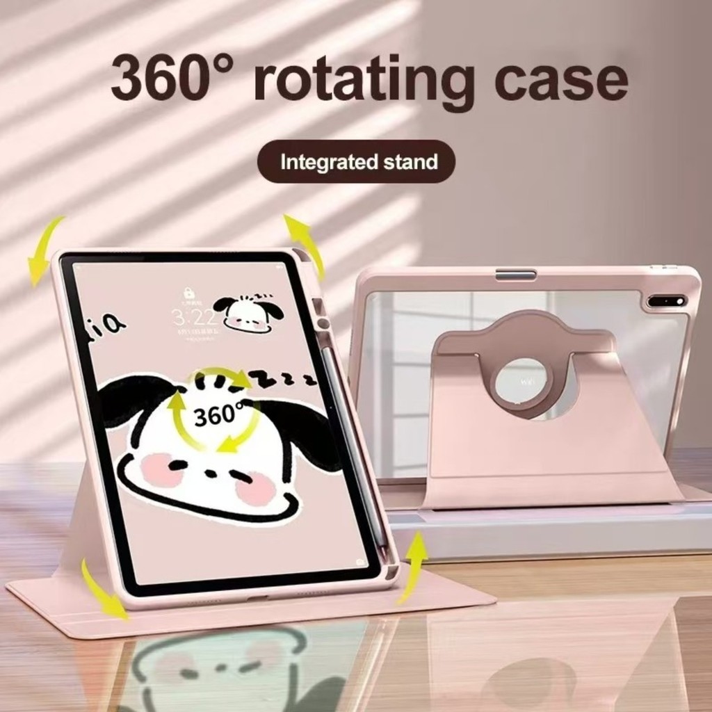 Capa para Tablet Samsung 360 acrílica Sono inteligente magnética com slot para caneta Compativel Sams Ultra Resistente