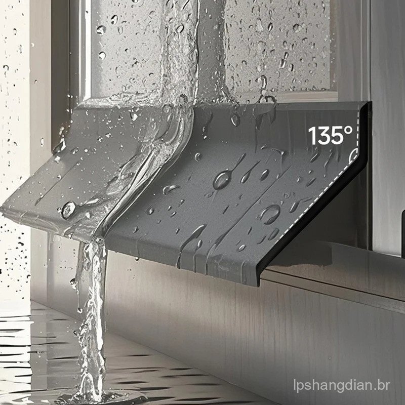 Nova fita impermeável de 1m para portas e janelas residenciais, fita de vedação à prova de chuva para janelas deslizante