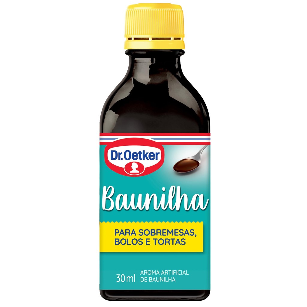 ESSENCIA / AROMA DE BAUNILHA DR. OETKER 30ml 