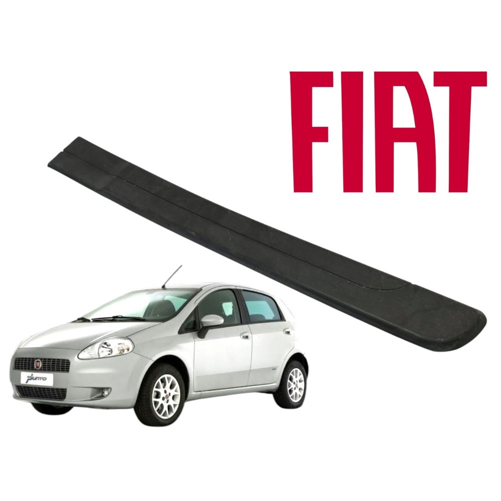 Friso Porta Traseira Esquerda Fiat Punto 2010 Preto