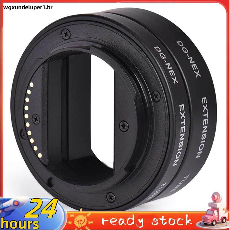 E-Mount A6300 A6500 A6000 A7 A7II A7III A7SII NEX-7 Lente Compatível Foco Automático Macro Extensão Tubo Anel Close-Up F