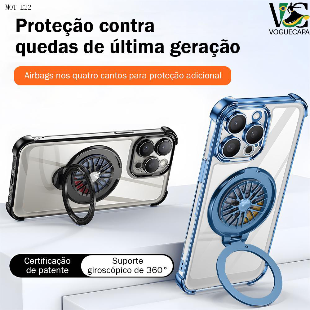 【Suporte Grátis】Capinha Luxo Para Motorola Moto G35 G15 G05 G75 G60 G32 E22 E13 E14 Edge 50 Fusion 5G com Capa Celular em Oferta na Shopee