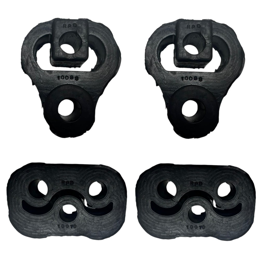 Kit Borracha Coxim Escapamento Onix Prisma Spin Sonic Cobalt